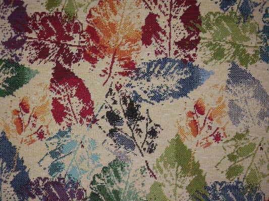 Tapestry Fabric - Autumn Leaves