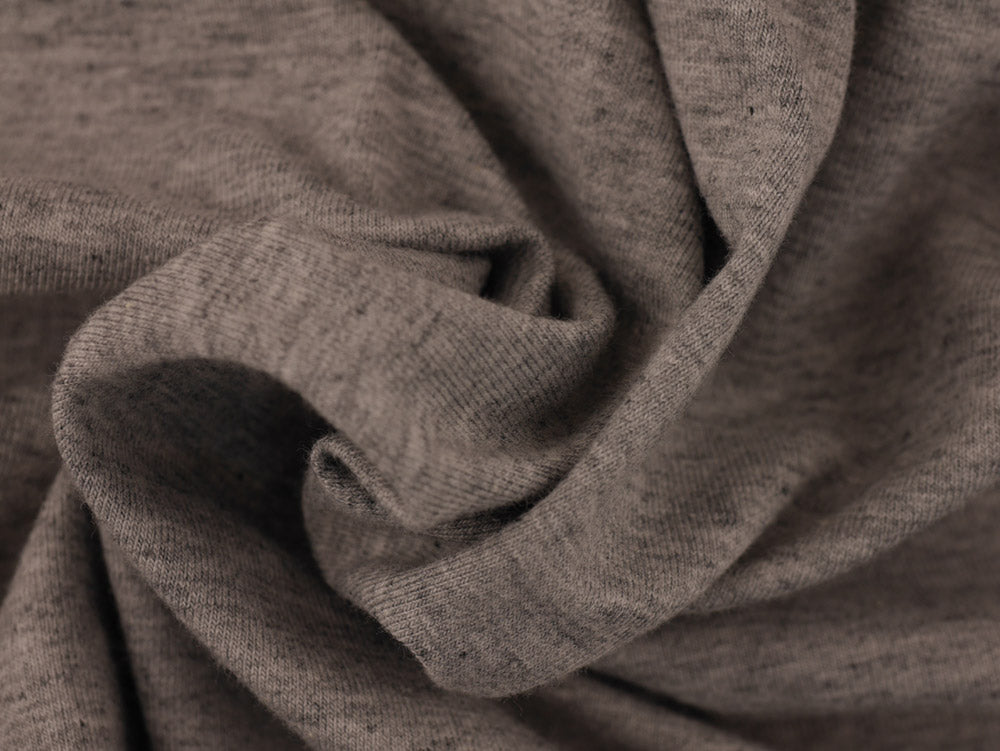 Single Jersey Fabric - Grey marl