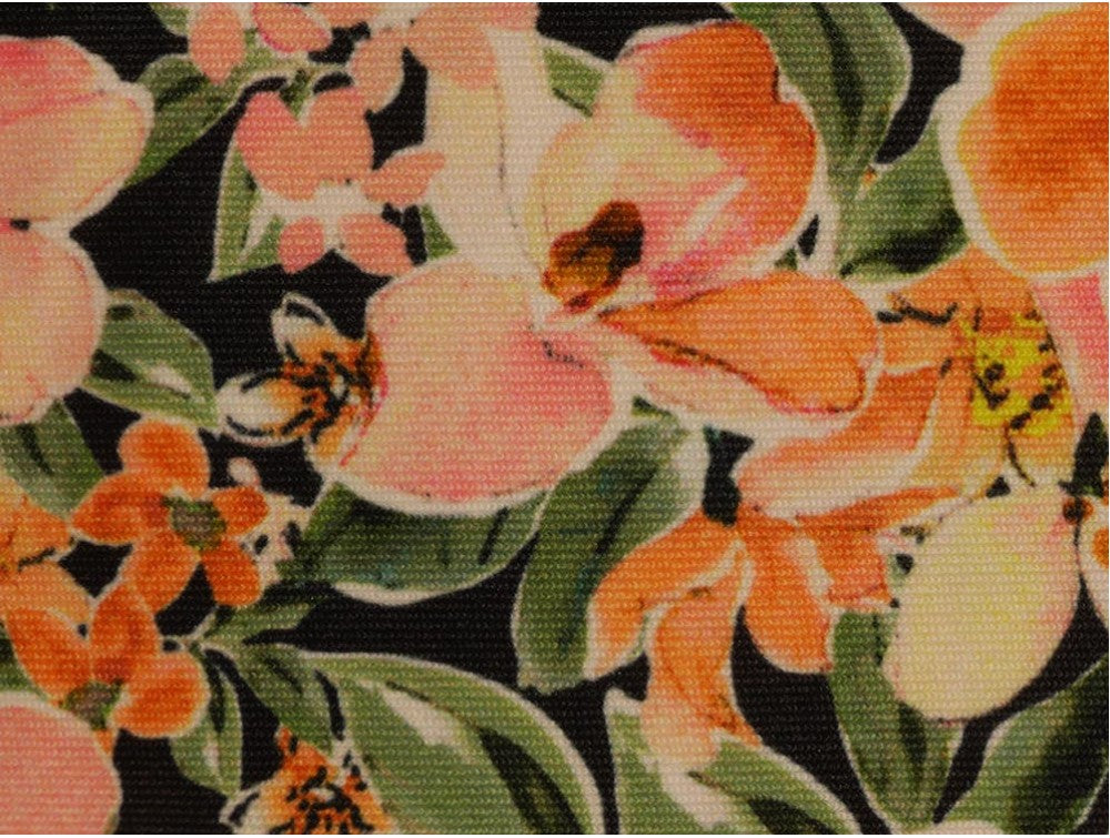 Single Jersey Printed Fabric - Flower party