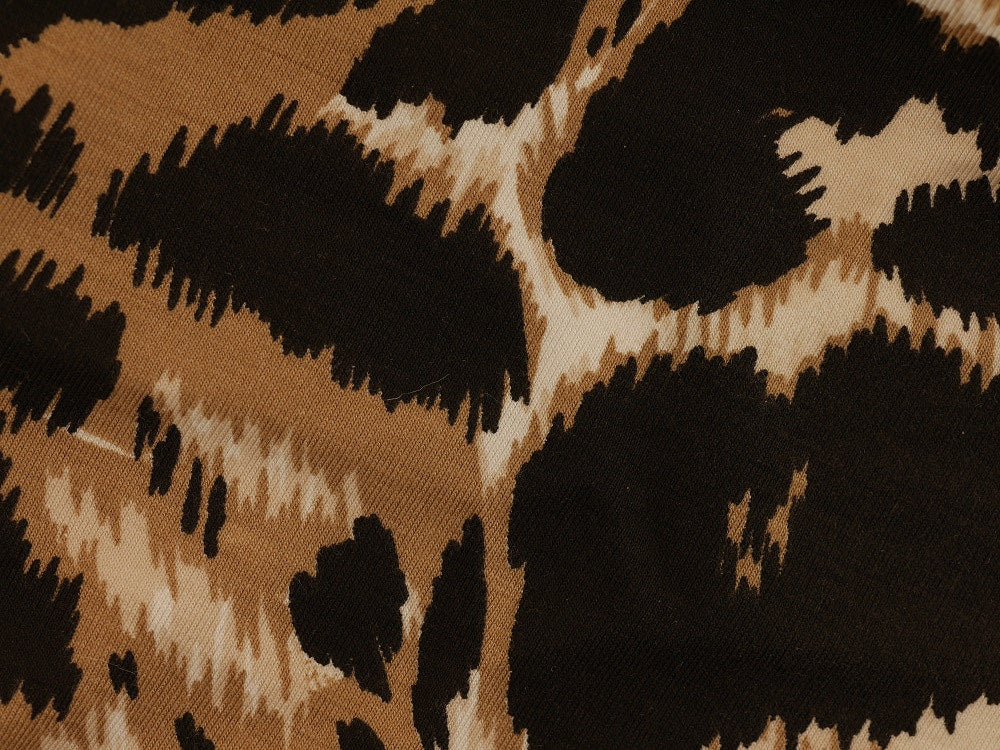 Printed Viscose Jersey Fabric - Animal