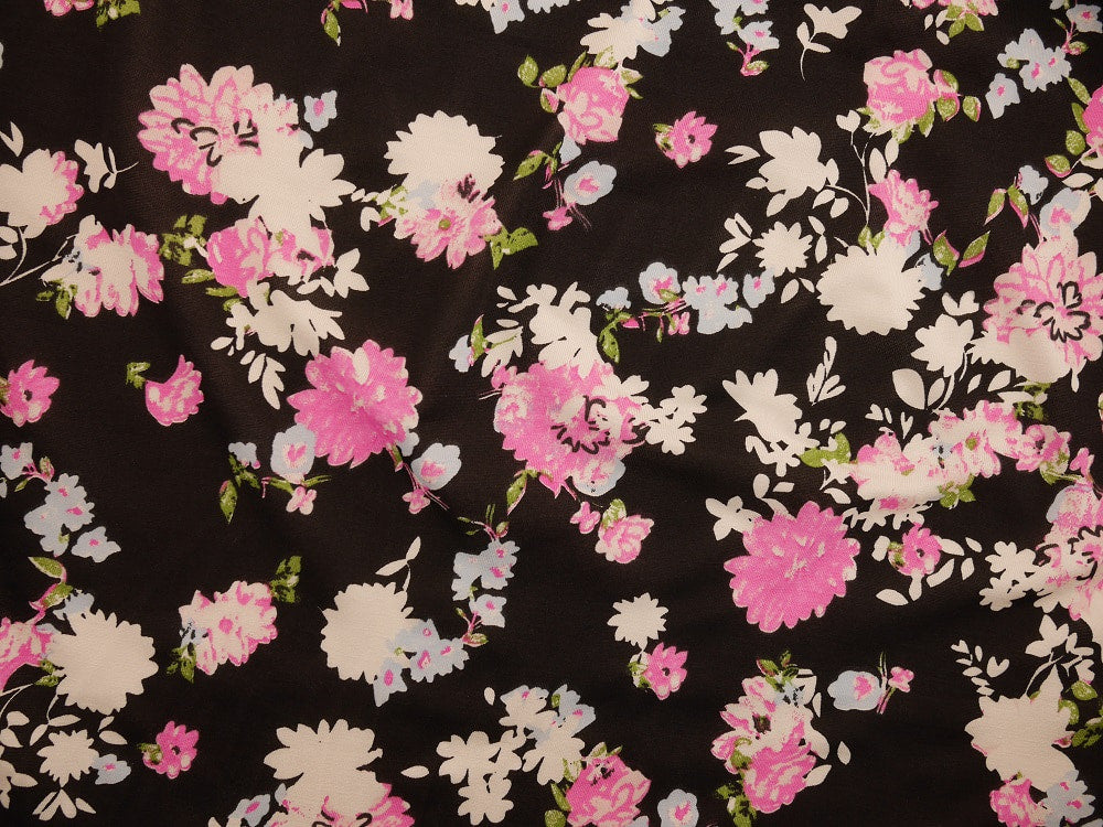 Printed Viscose jersey Fabric - Felicity Floral