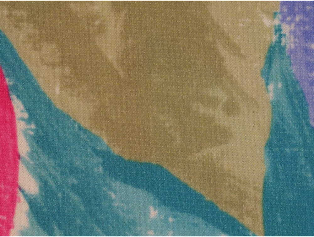 Single Jersey Printed Fabric - Abstract Petals