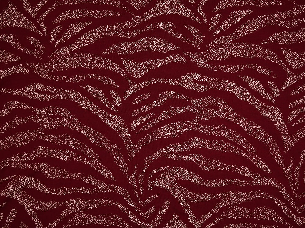 Single Jersey Printed Fabric - Animal Stripes