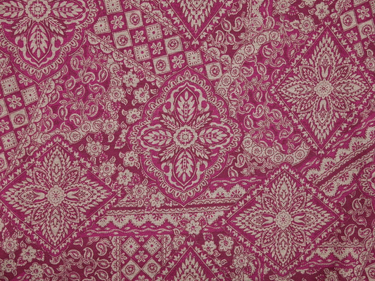 Printed Viscose Jersey Fabric - Abstract Persian
