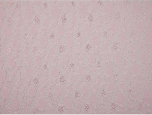 Lace Fabric - Baby pink