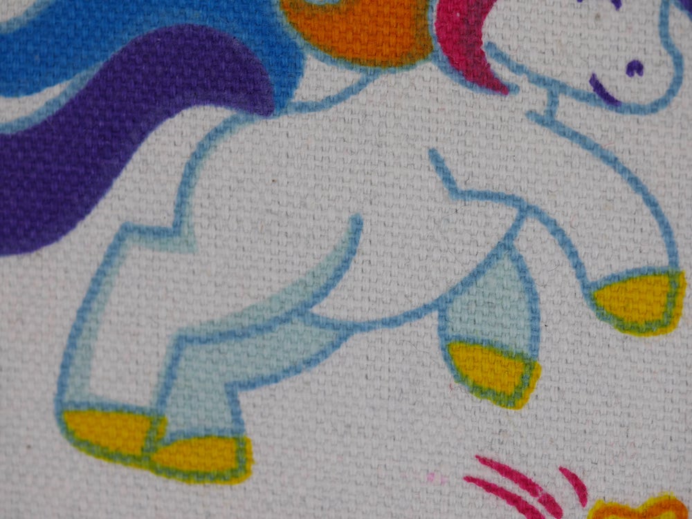 Canvas Fabric - Unicorn Dream