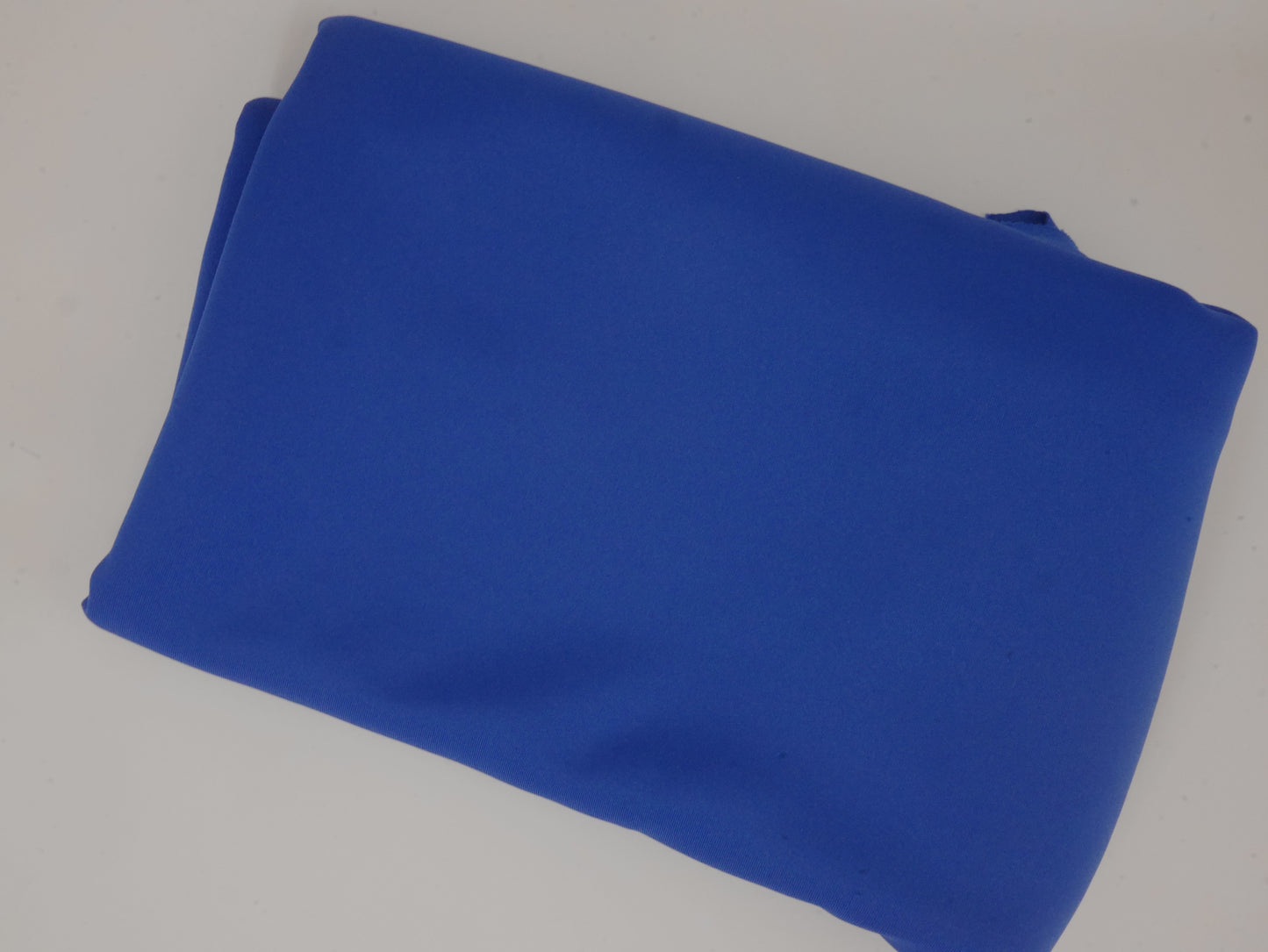 Double Jersey Scuba - Blue 1 Metre Remnant