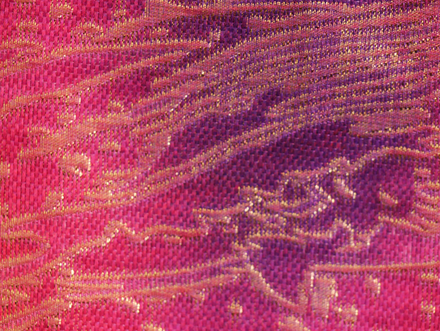Woven Jacquard Mix - Pink Sunset 2.35 Metre Remnant