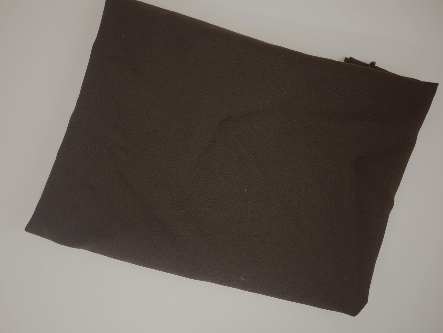 Polyester Panama - Dark Brown 0.55 metre Remnant