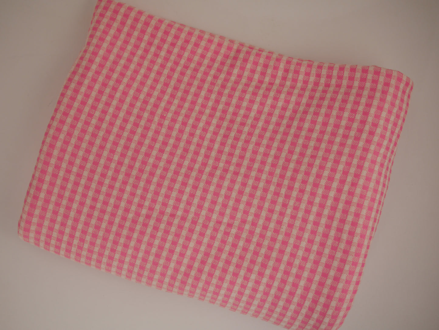 Jersey Jacquard - Pink Dogtooth 1.40 Metre Remnant