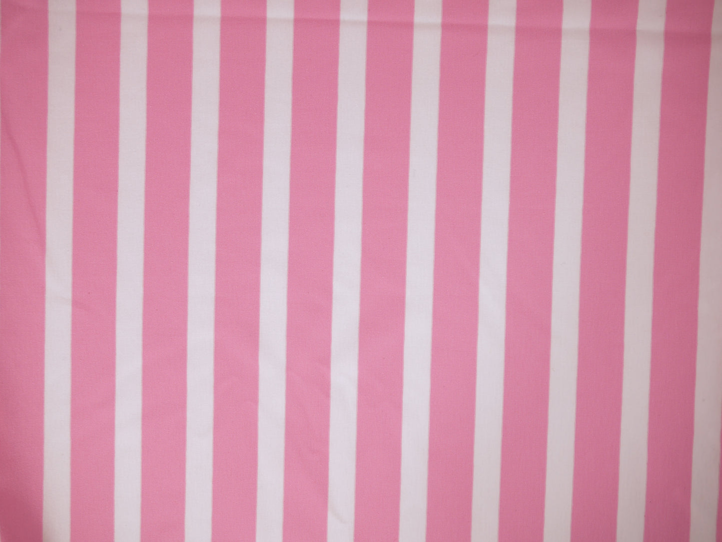Striped Cotton Jersey - Pink and White 1.60 Metre Remnant