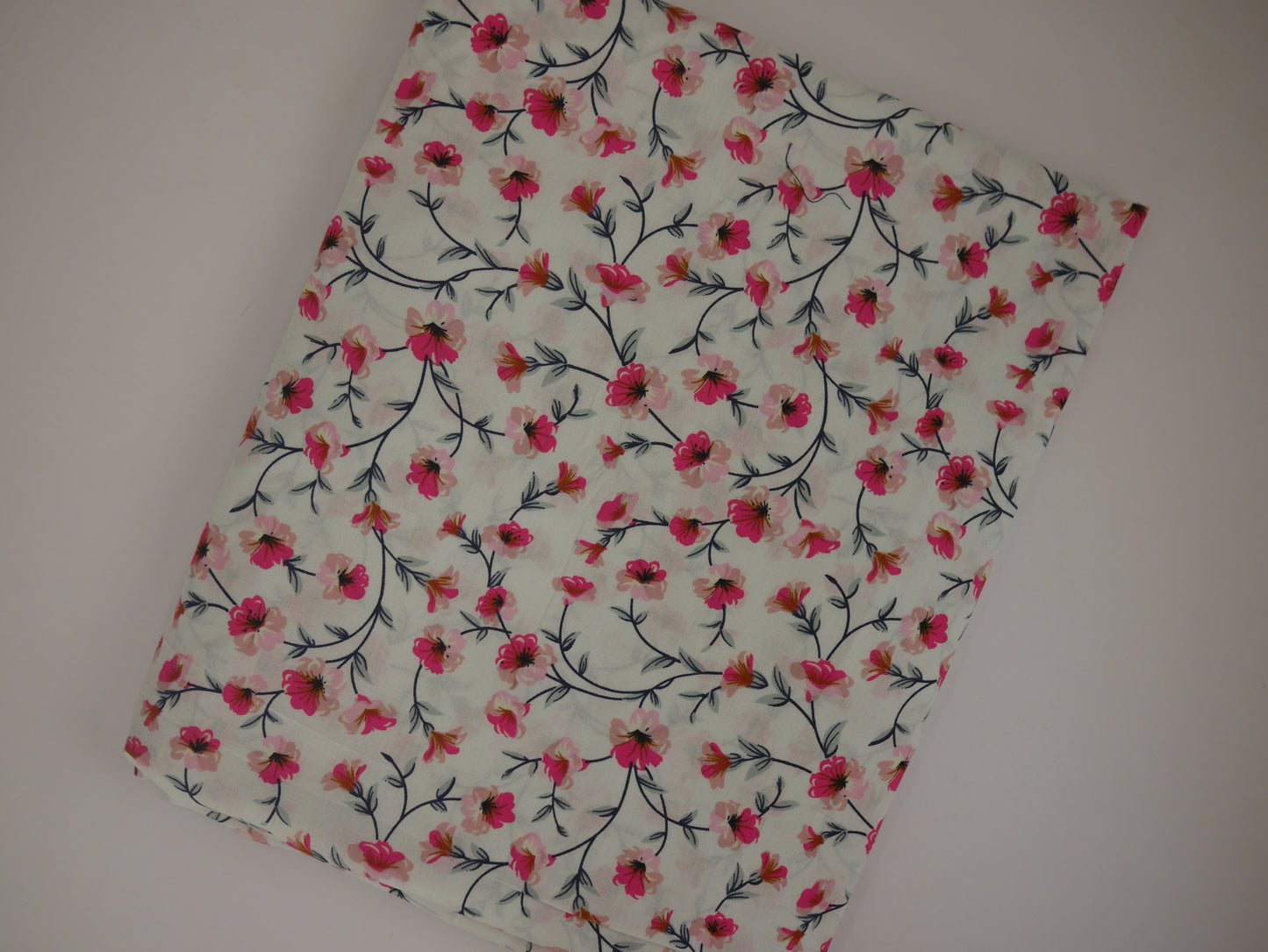 Printed Cotton Poplin - Peony Dream 2 Metre Remnant