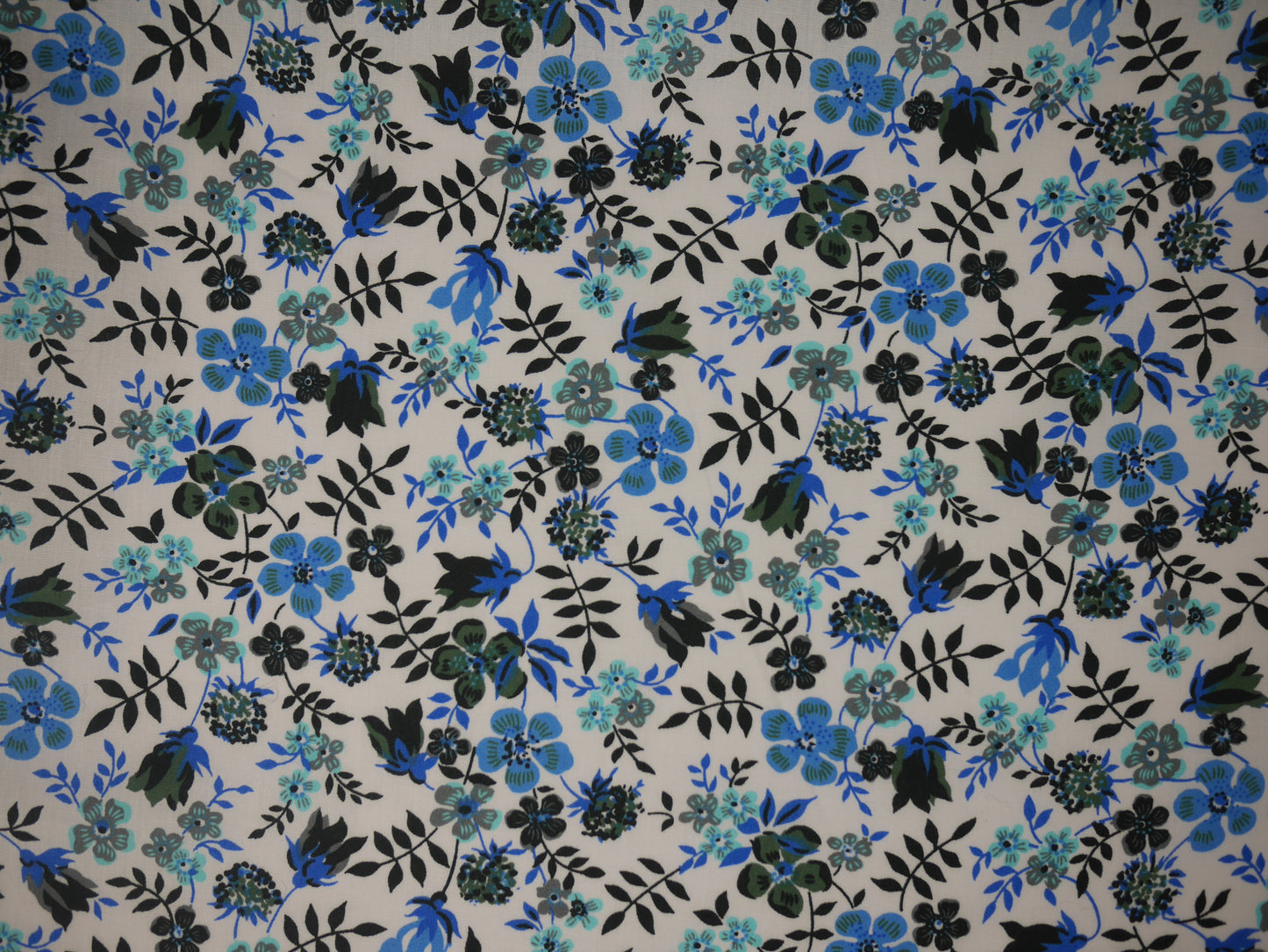 Printed Cotton Poplin - Forest Flowers