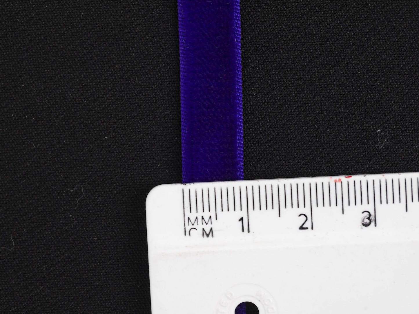 10mm Purple Velvet Ribbon