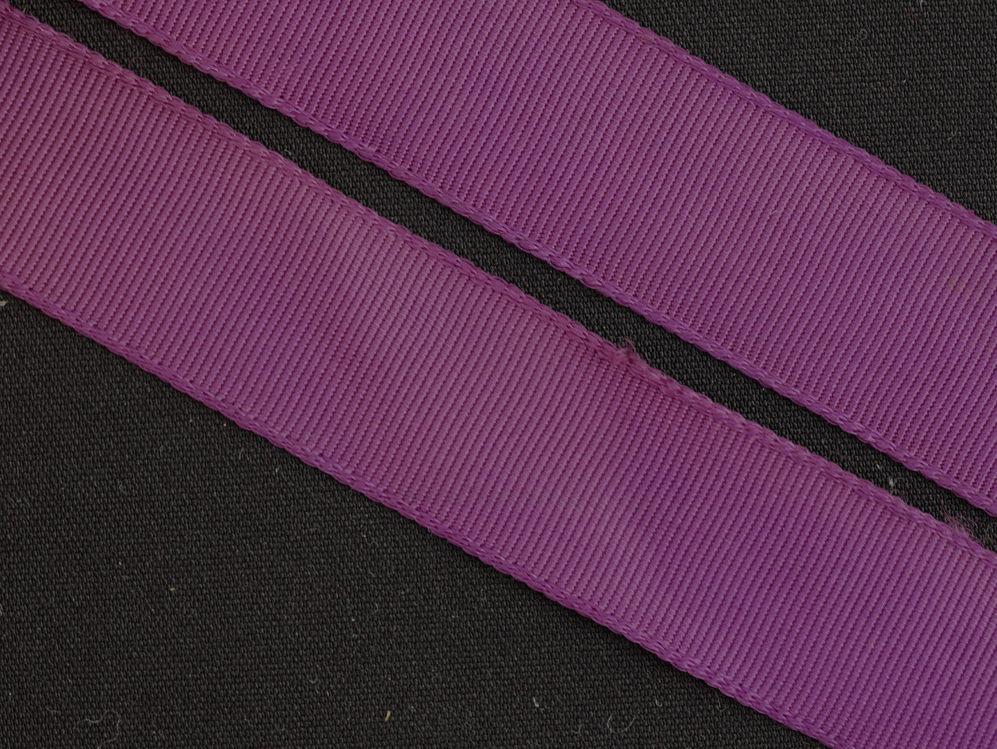 16mm Purple Ribbon (Sun Damaged-as seen in pictures)