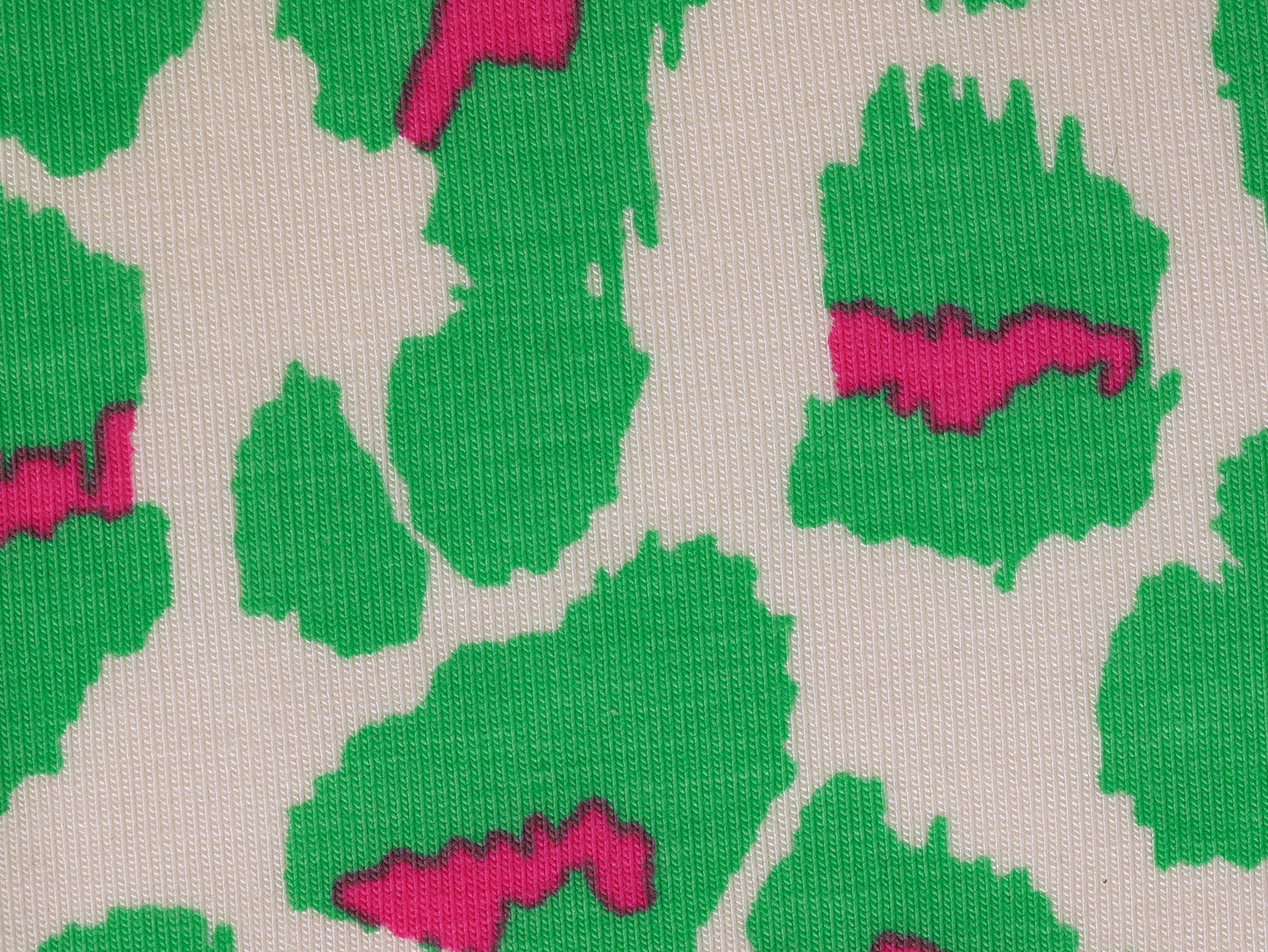Micro Modal Single Jersey - Leopard Print