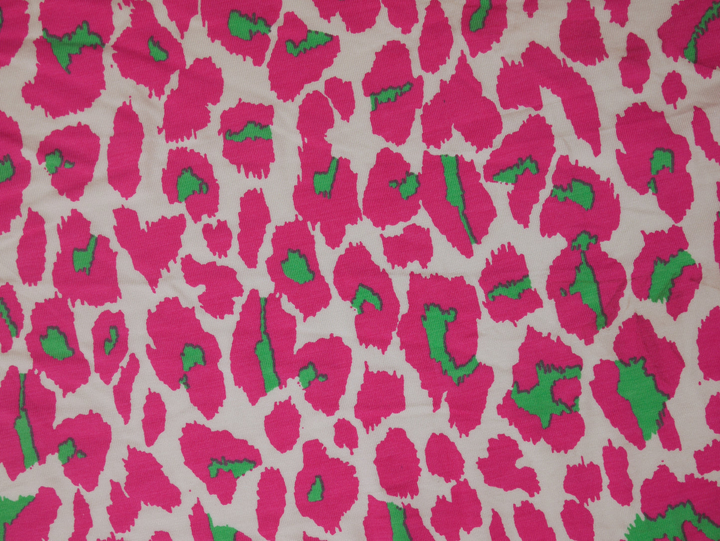 Micro Modal Single Jersey - Leopard Print