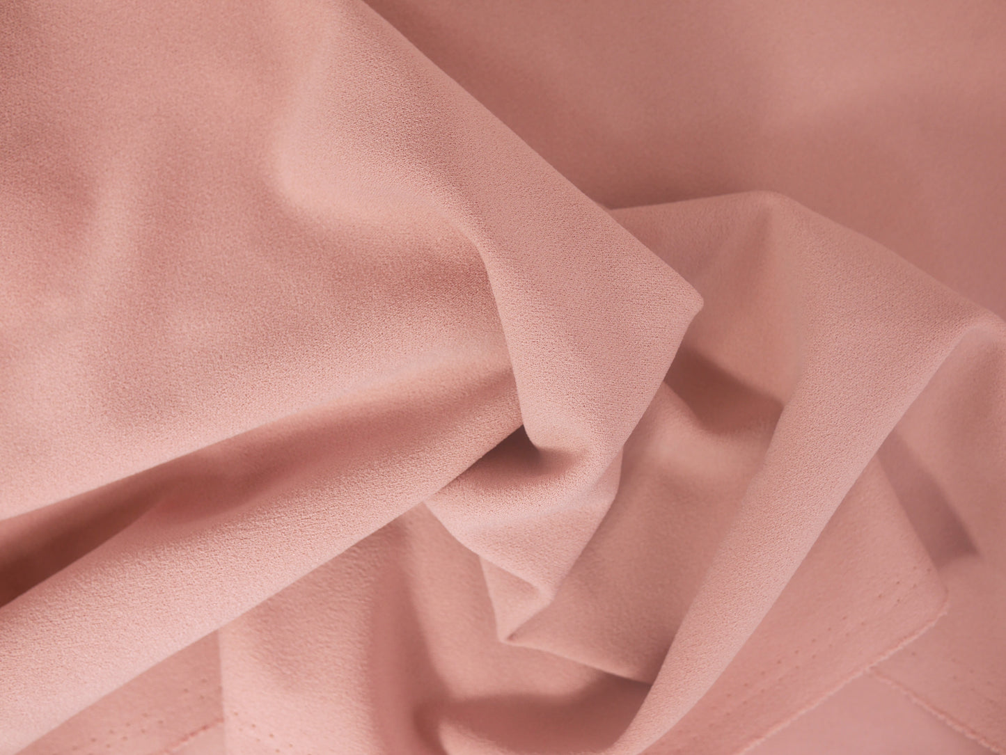 Scuba Crepe - Blush Pink 1.55 Metre Remnant
