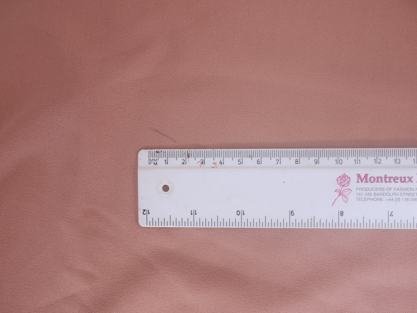 Scuba Crepe - Blush Pink 1.55 Metre Remnant