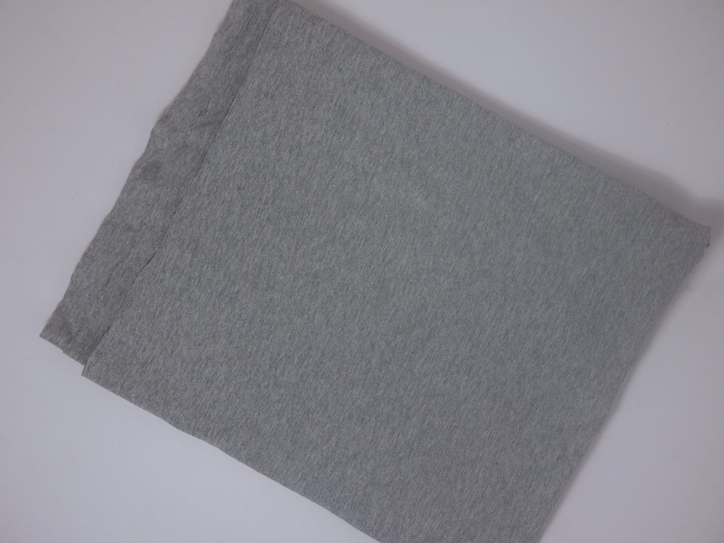 Single Cotton jersey - Grey 0.60 metre Remnant