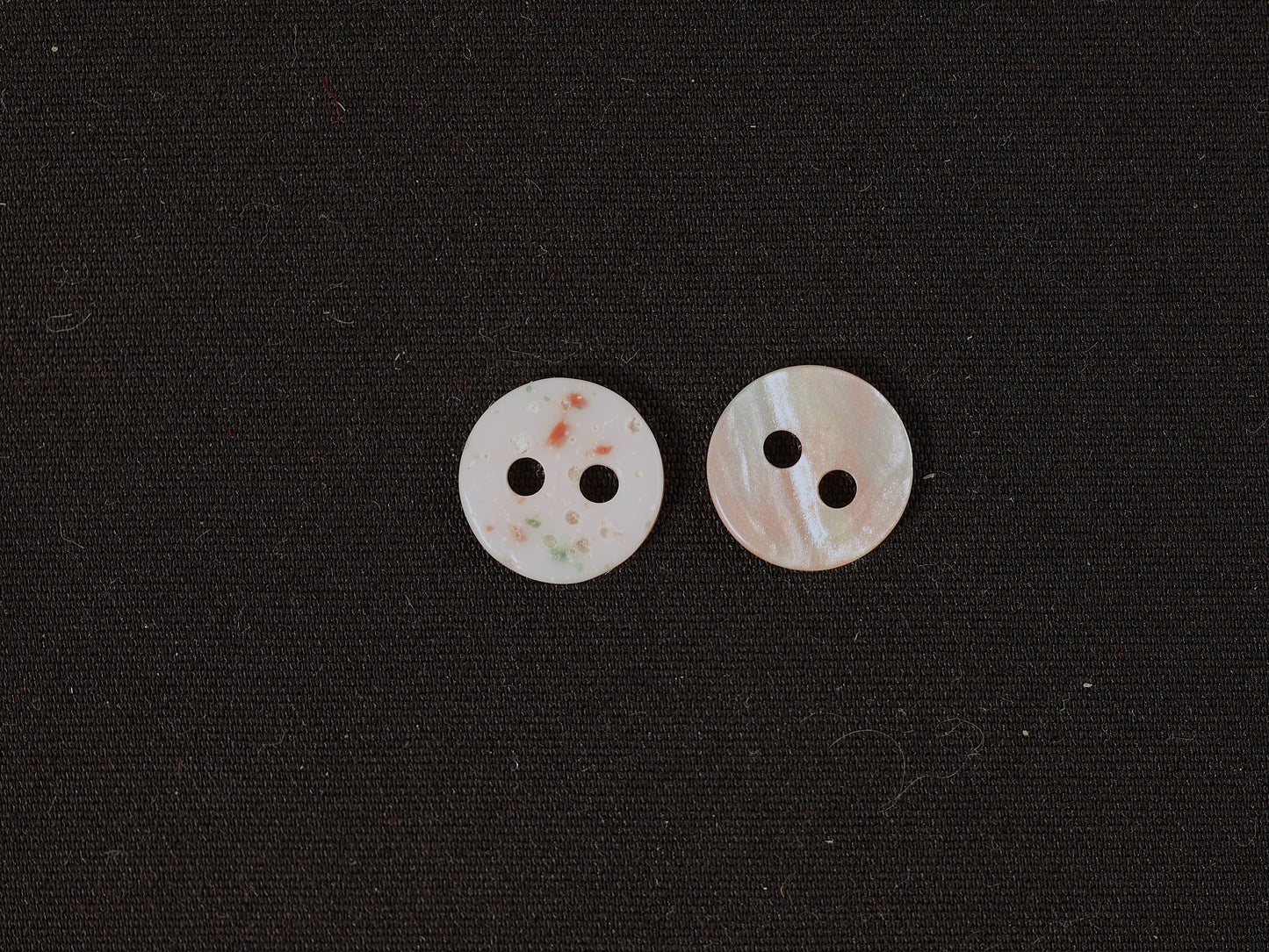 10mm Confetti Effect 2 Hole Button