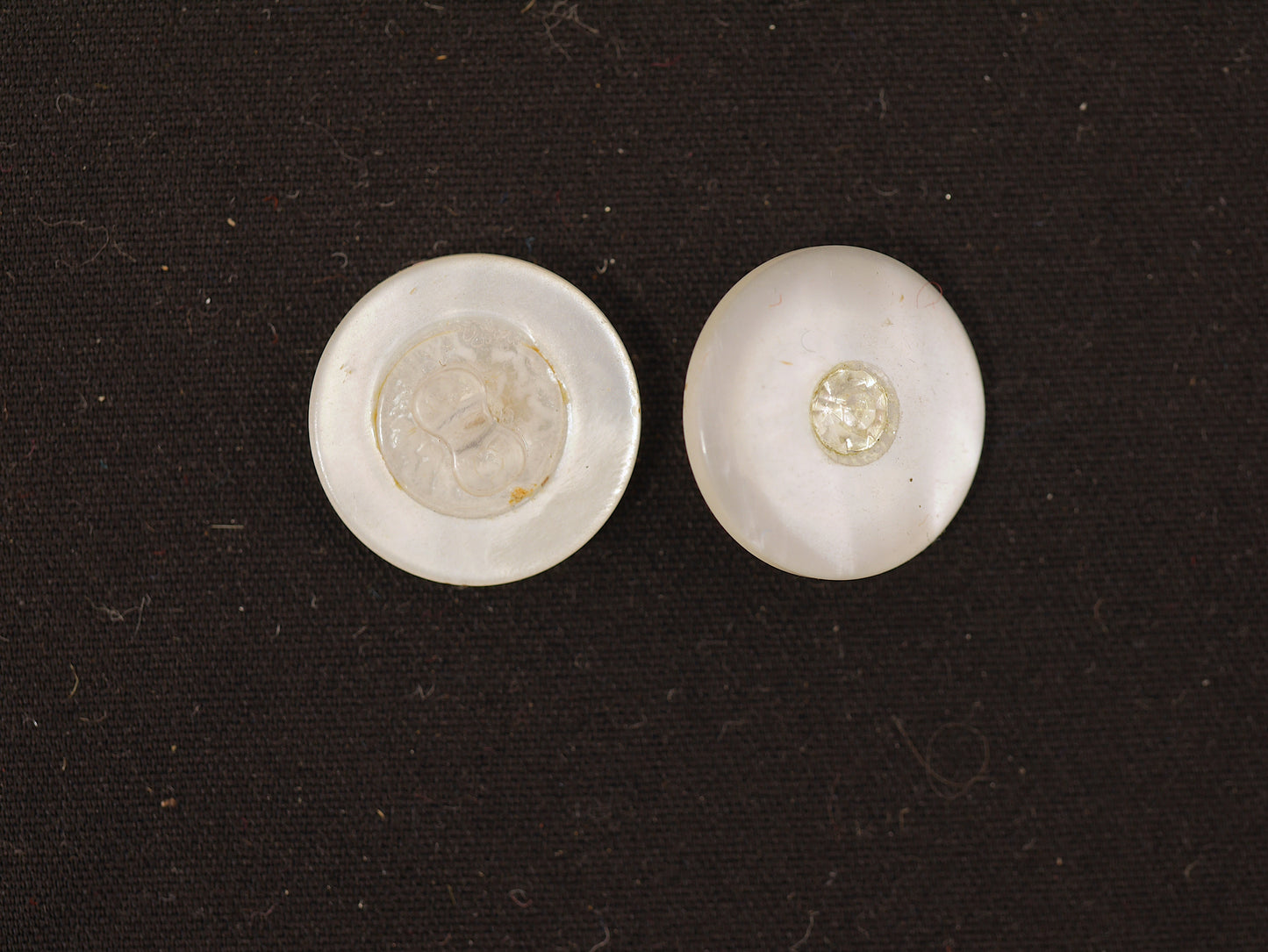 17mm Pearl Effect Shank Button