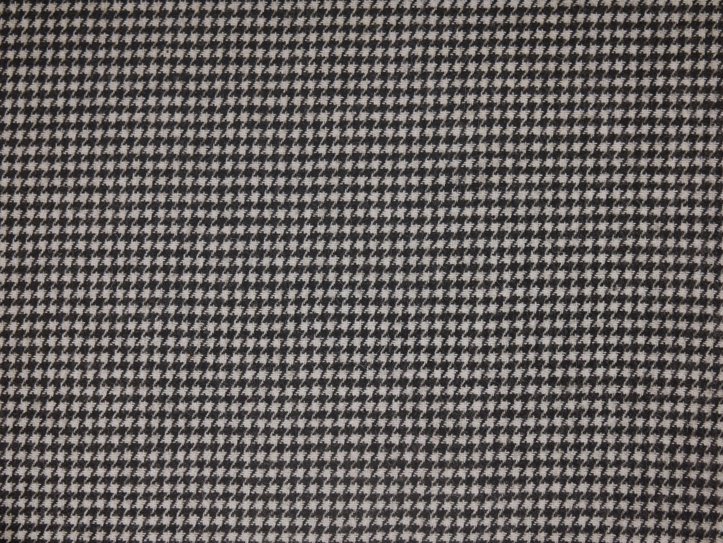 Prince of Wales/Dogtooth Reversible Wool Coating