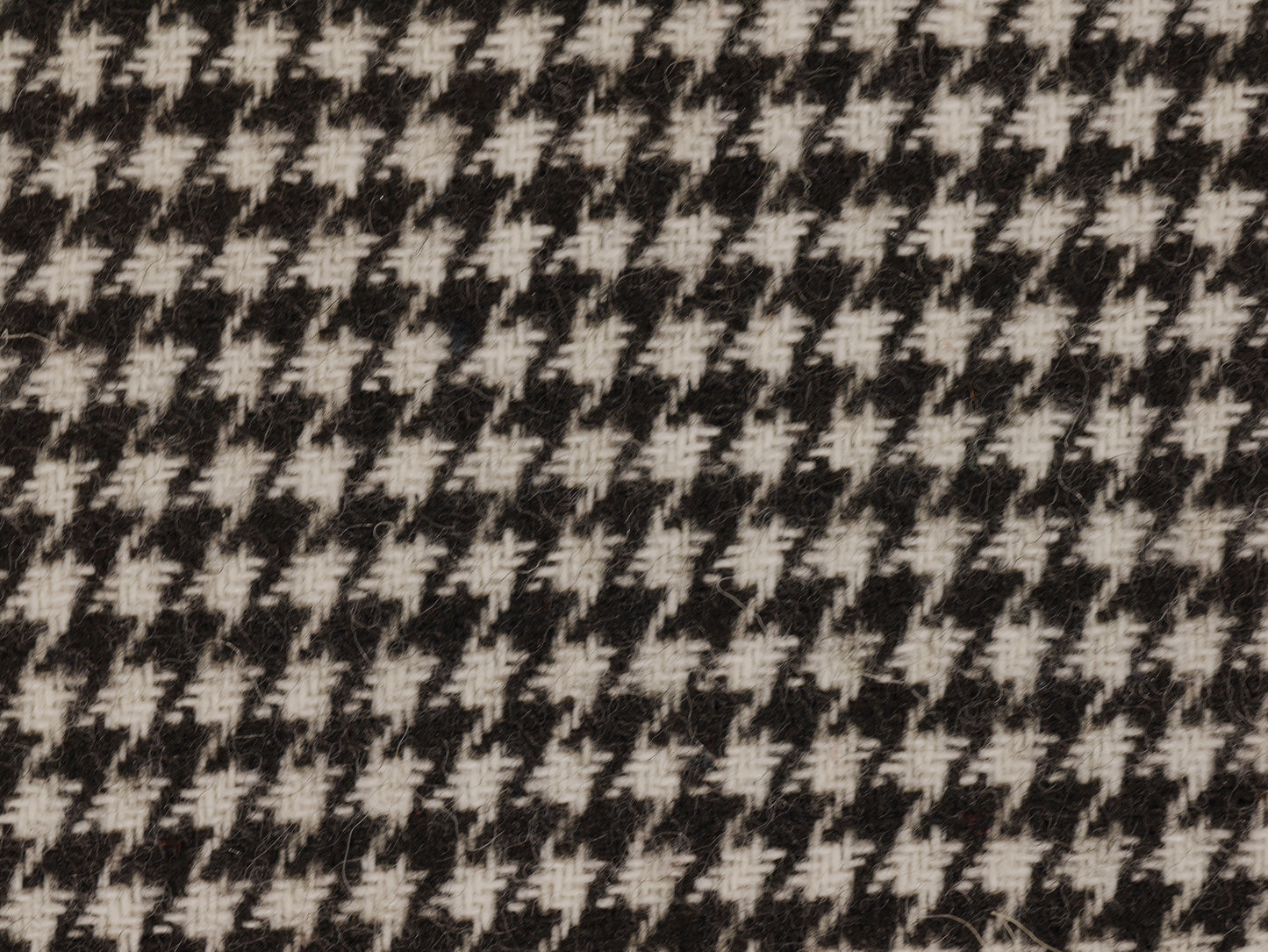 Prince of Wales/Dogtooth Reversible Wool Coating