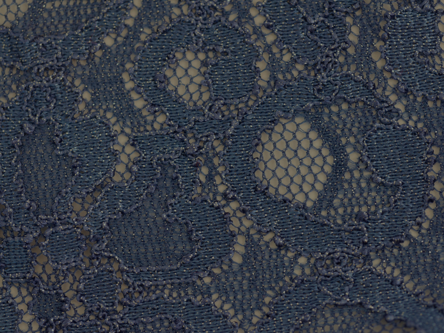 Lace Fabric - Dark Blue