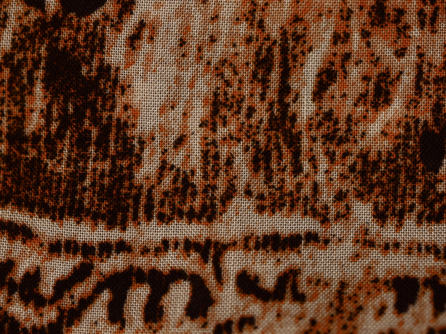 Panama Viscose Fabric - Tribal Print