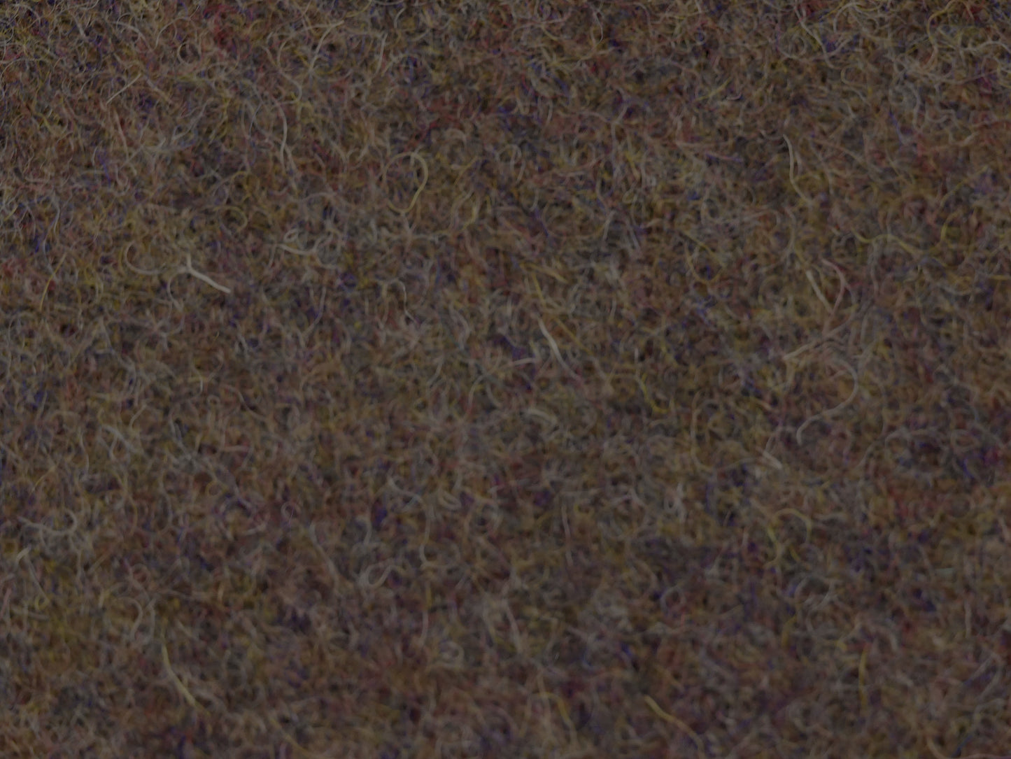 Pure Wool - Brown/Green ish Melange 0.90 Metre Remnant