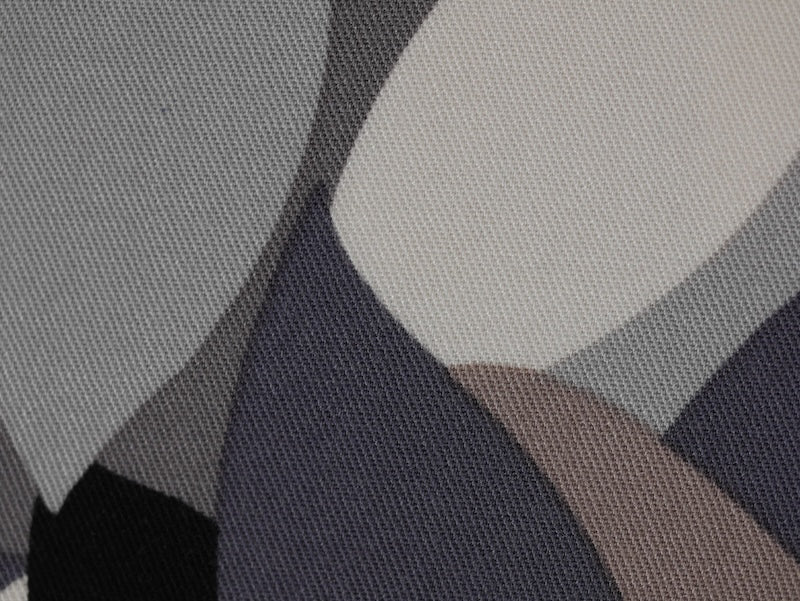 Viscose Twill Print Leaves