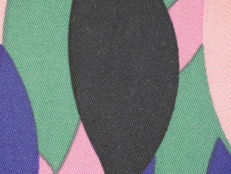 Viscose Twill Print Leaves