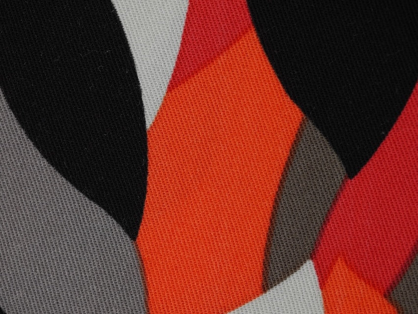 Viscose Twill Print Leaves