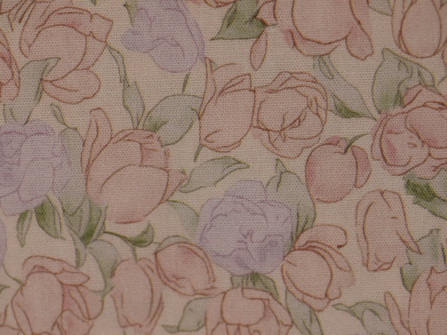 Cotton Poplin - Wild Rose