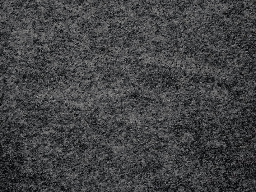 Pure Boiled Wool - Charcoal 0.65 Metre Remnant