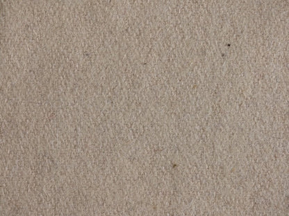 Woven Wool Coating Fabric - Sand 1.35 Metre Remnant