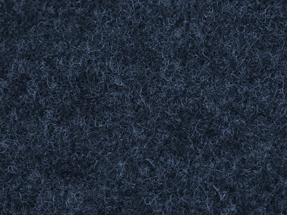 Pure Boiled Wool - Indigo 0.90 Metre Remnant