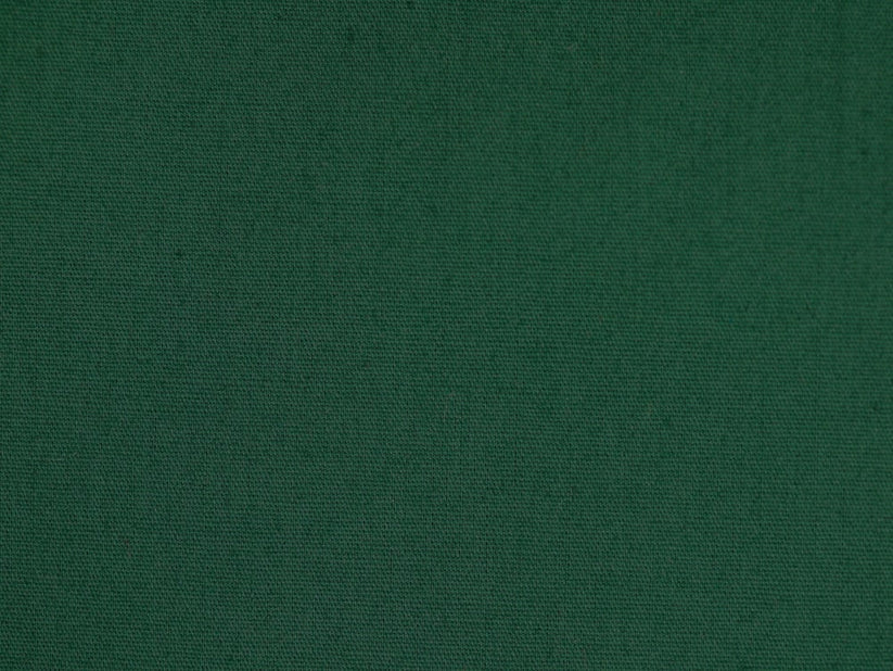 Plain Cotton Poplin - Forest Green 0.45 Metre Remnant