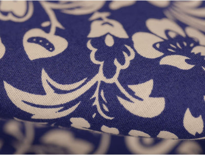 Printed Cotton Poplin - Vintage White floral