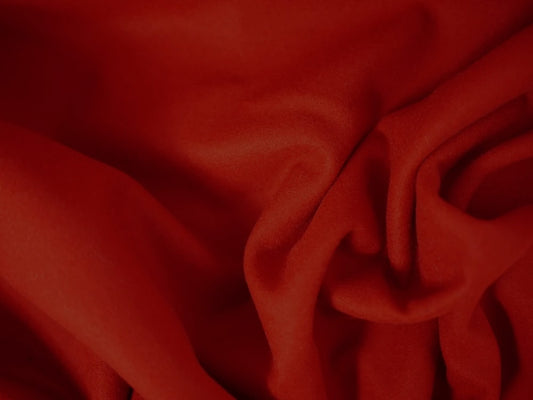 Wool Coating - Red