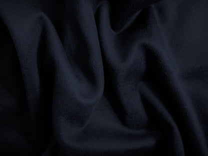 Wool Coating - Navy 0.65 Metre Remnant