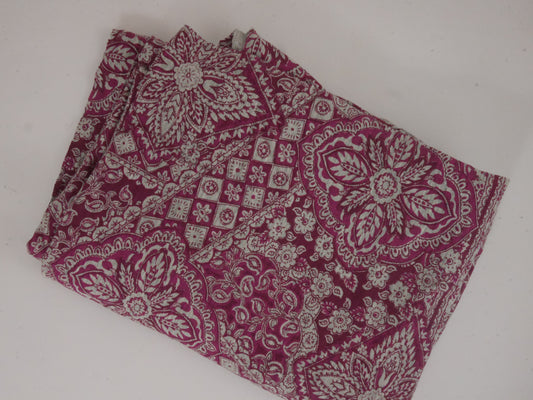 Printed Viscose Jersey Fabric - Abstract Persian 1 Metre Remnant