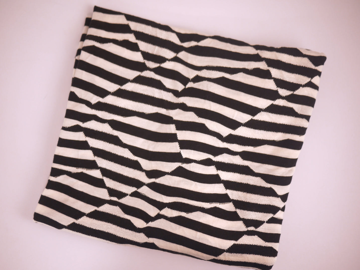 Single Jersey - Patchwork Stripe 1 Metre Remnant
