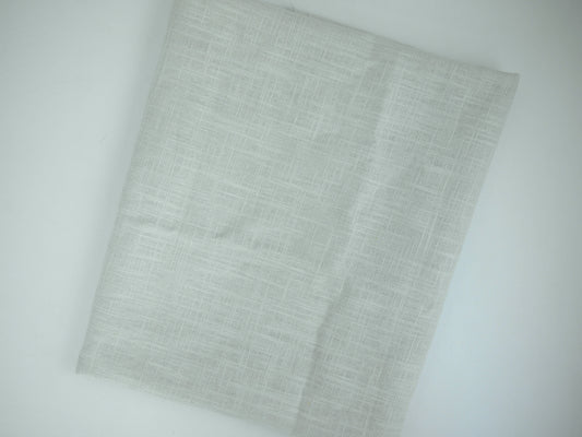 Linen Fabric - Silver 0.45 Metre Remnant