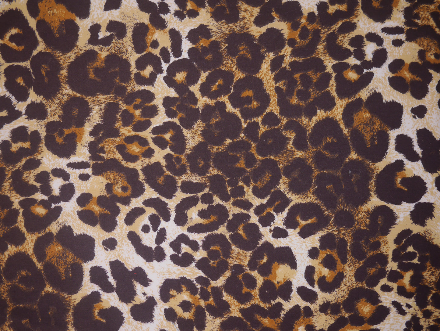 Printed Viscose Jersey - Animal Print 2.5 Metre Remnant