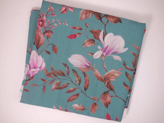 Printed Cotton Lawn - Cherry Blossom 1.75 Metre Remnant