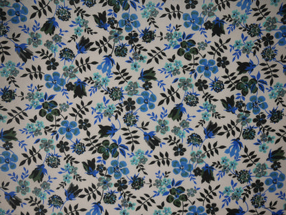 Printed Cotton Poplin - Forest Flowers