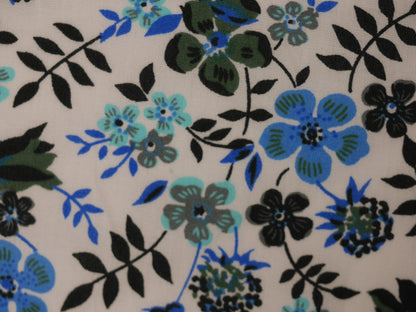 Printed Cotton Poplin - Forest Flowers