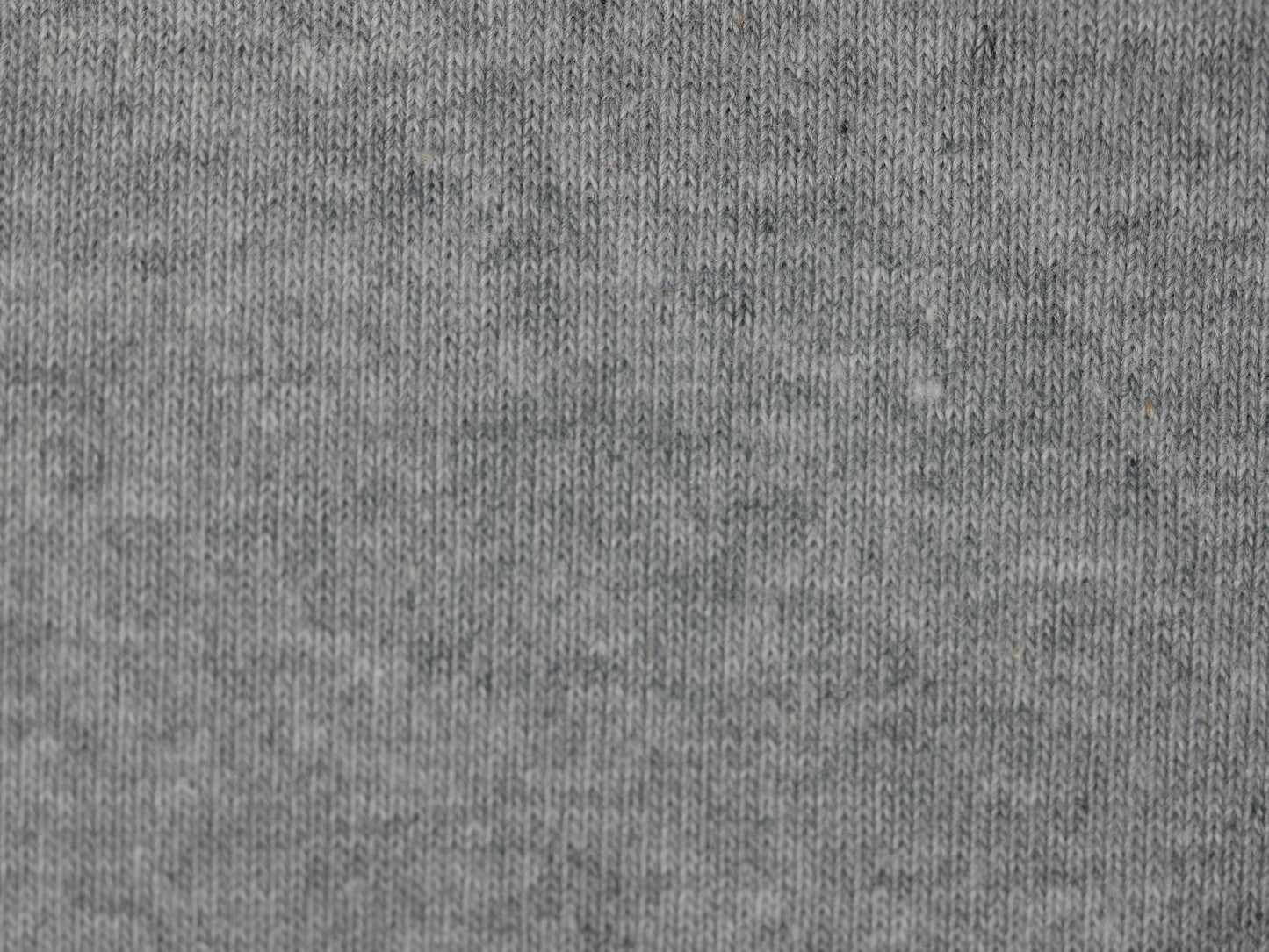 1-1 Cotton Ribbing Tubular Fabric - Grey Melange